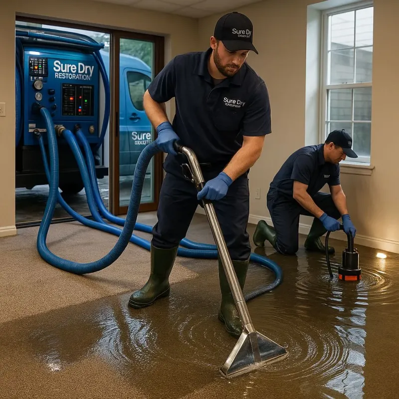 Water Extraction and Removal process in La Center, WA